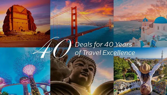 Brightsun Travel Turns 40 and We’re Celebrating with 40 Amazing Holiday Deals!
